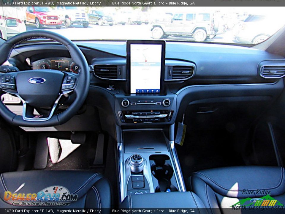 2020 Ford Explorer ST 4WD Magnetic Metallic / Ebony Photo #17