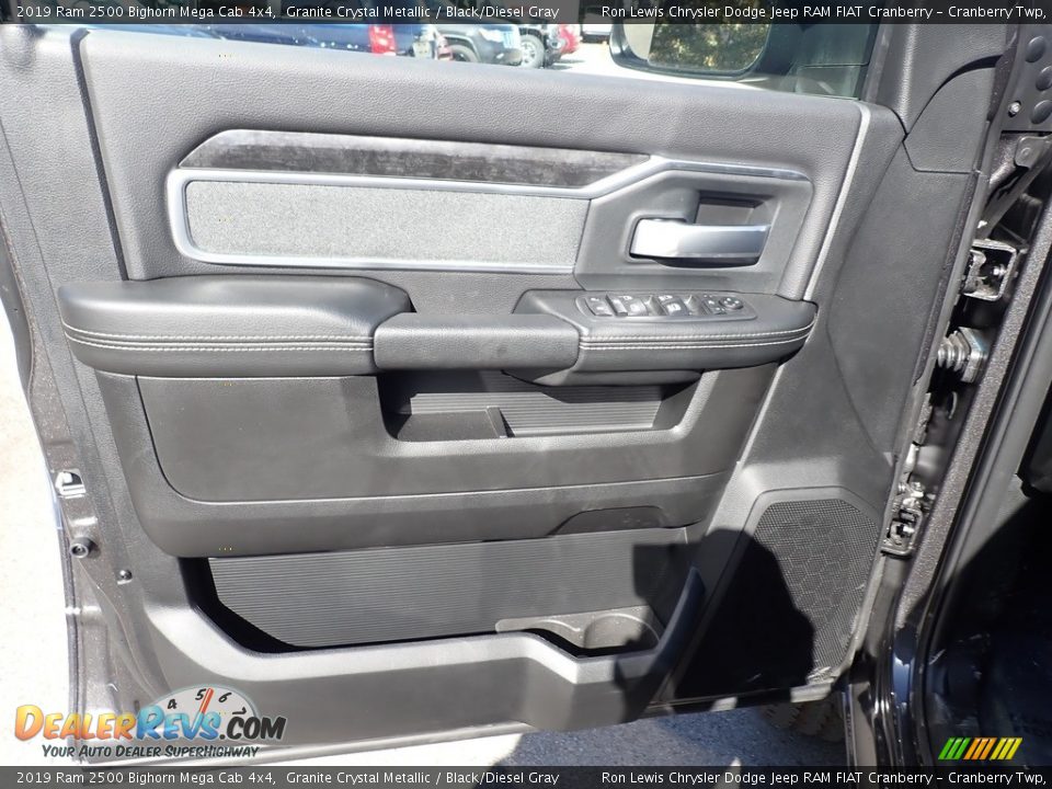 2019 Ram 2500 Bighorn Mega Cab 4x4 Granite Crystal Metallic / Black/Diesel Gray Photo #13