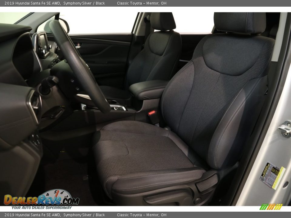 2019 Hyundai Santa Fe SE AWD Symphony Silver / Black Photo #5