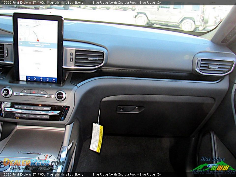 2020 Ford Explorer ST 4WD Magnetic Metallic / Ebony Photo #18