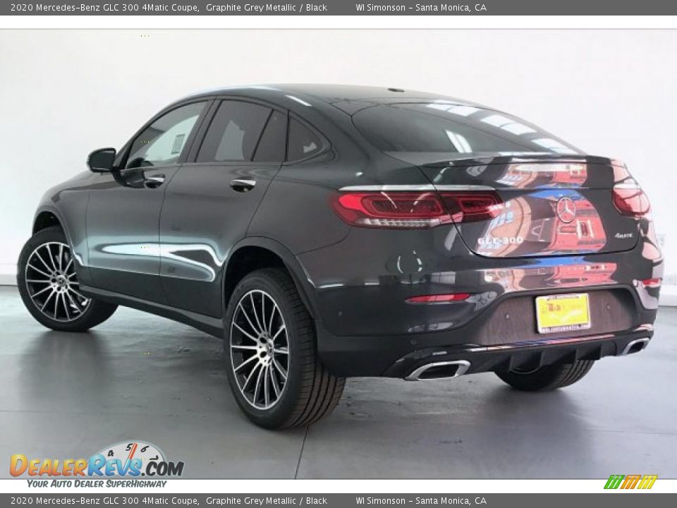 2020 Mercedes-Benz GLC 300 4Matic Coupe Graphite Grey Metallic / Black Photo #2