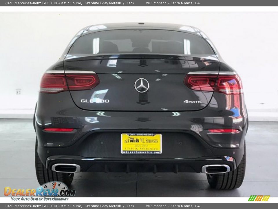 2020 Mercedes-Benz GLC 300 4Matic Coupe Graphite Grey Metallic / Black Photo #3