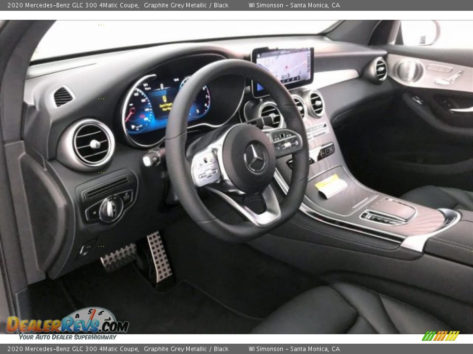 2020 Mercedes-Benz GLC 300 4Matic Coupe Graphite Grey Metallic / Black Photo #4