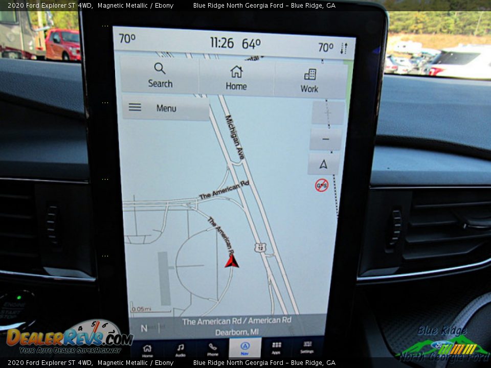 2020 Ford Explorer ST 4WD Magnetic Metallic / Ebony Photo #21