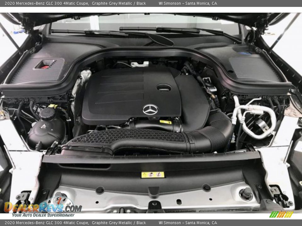 2020 Mercedes-Benz GLC 300 4Matic Coupe Graphite Grey Metallic / Black Photo #8