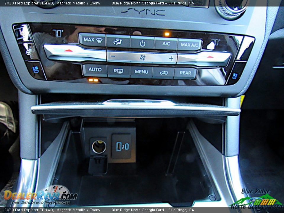 2020 Ford Explorer ST 4WD Magnetic Metallic / Ebony Photo #24