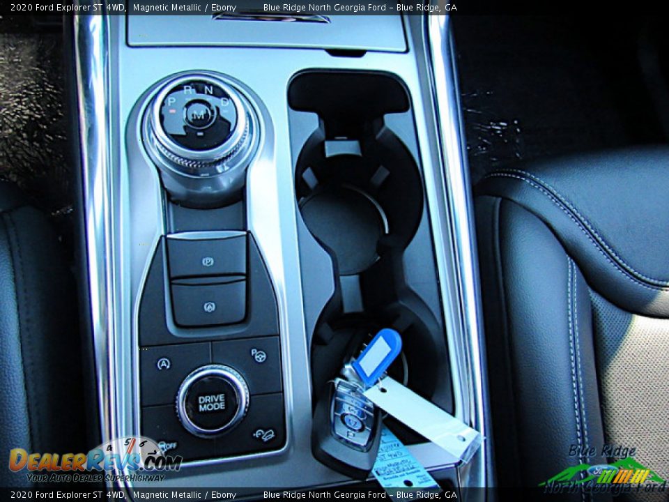 2020 Ford Explorer ST 4WD Magnetic Metallic / Ebony Photo #25