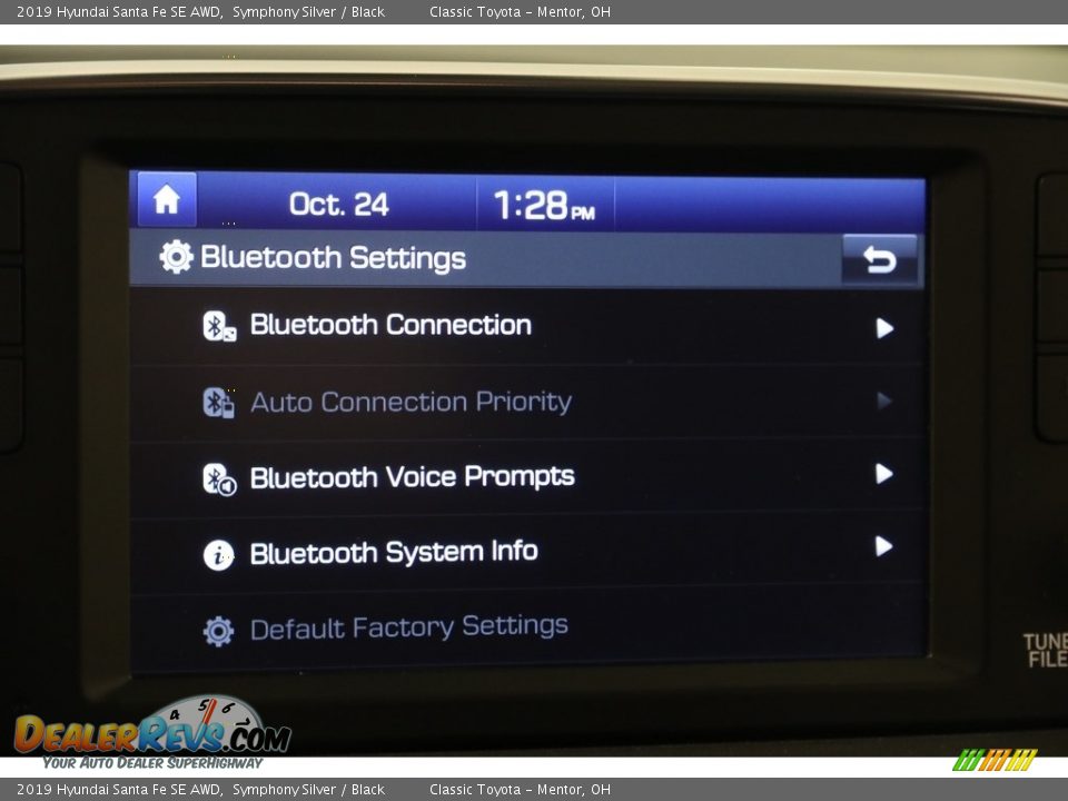 2019 Hyundai Santa Fe SE AWD Symphony Silver / Black Photo #12