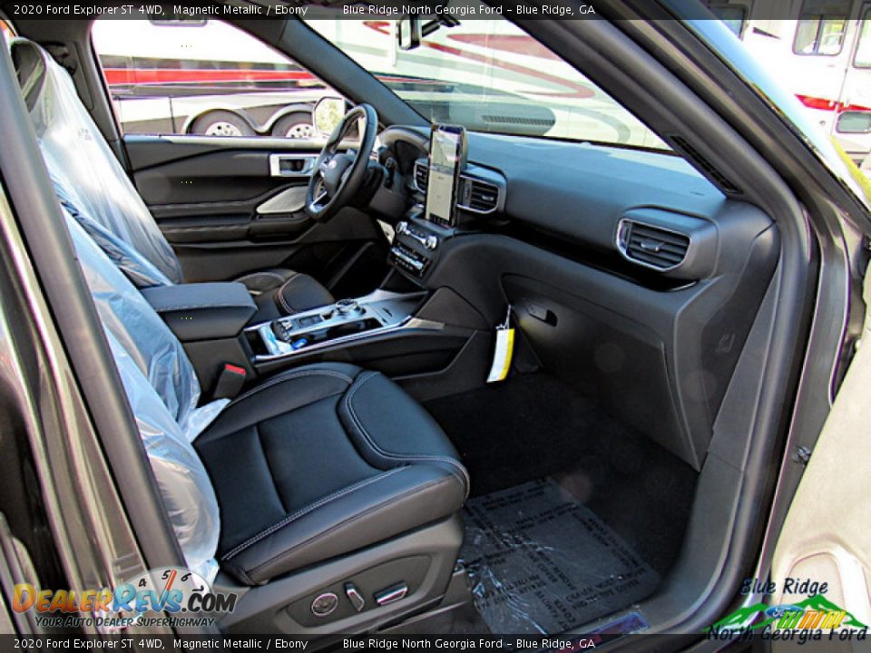 2020 Ford Explorer ST 4WD Magnetic Metallic / Ebony Photo #30