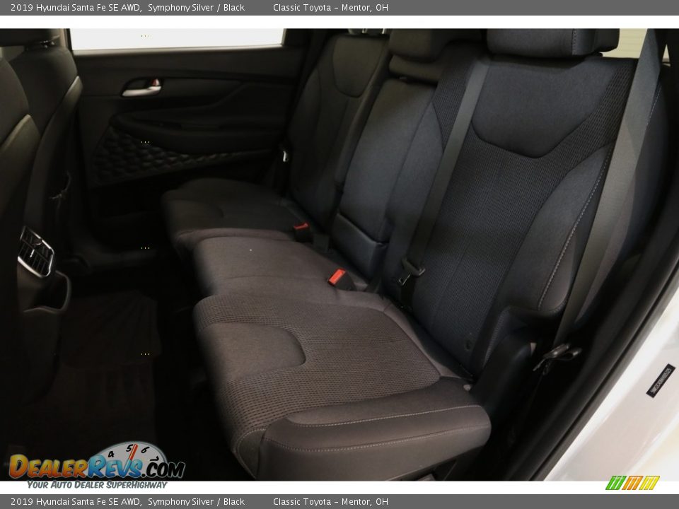 2019 Hyundai Santa Fe SE AWD Symphony Silver / Black Photo #18