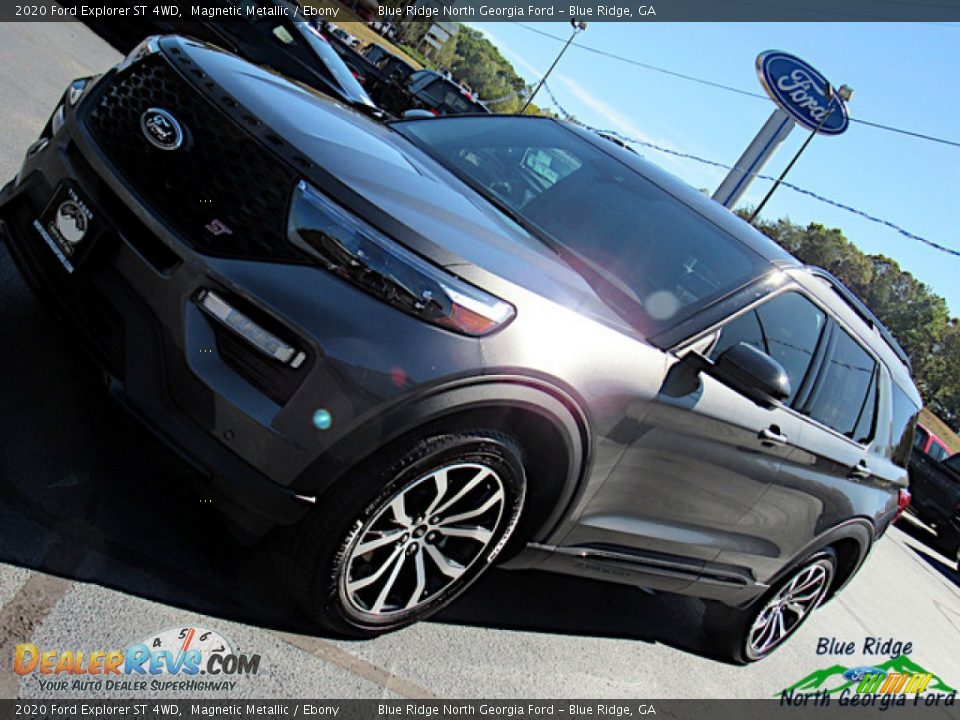 2020 Ford Explorer ST 4WD Magnetic Metallic / Ebony Photo #32