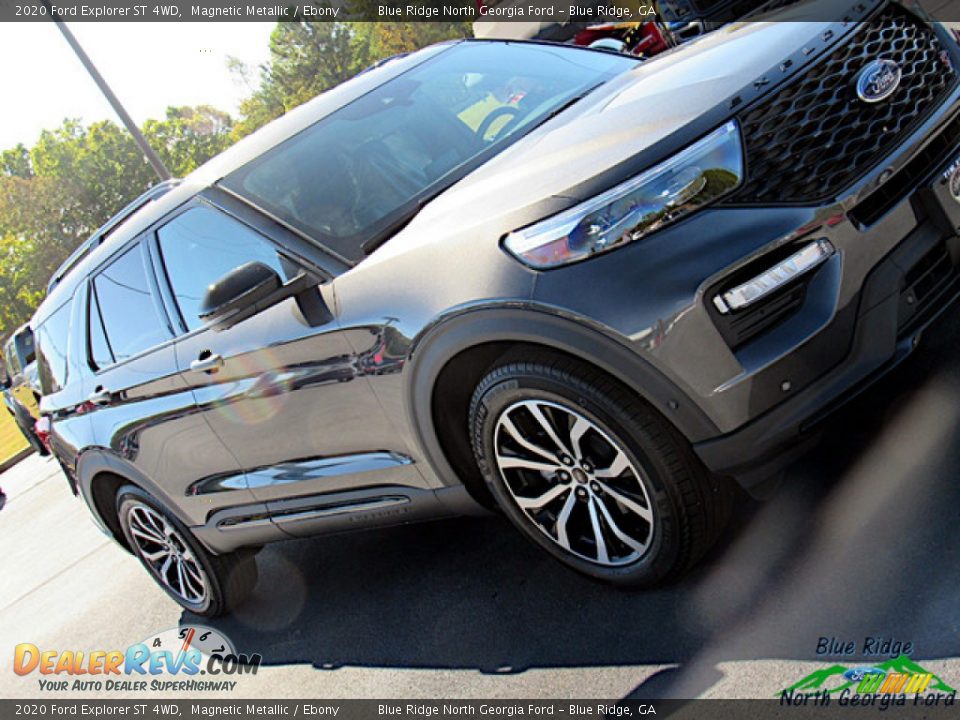 2020 Ford Explorer ST 4WD Magnetic Metallic / Ebony Photo #33