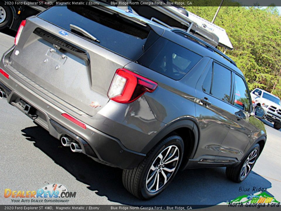 2020 Ford Explorer ST 4WD Magnetic Metallic / Ebony Photo #34