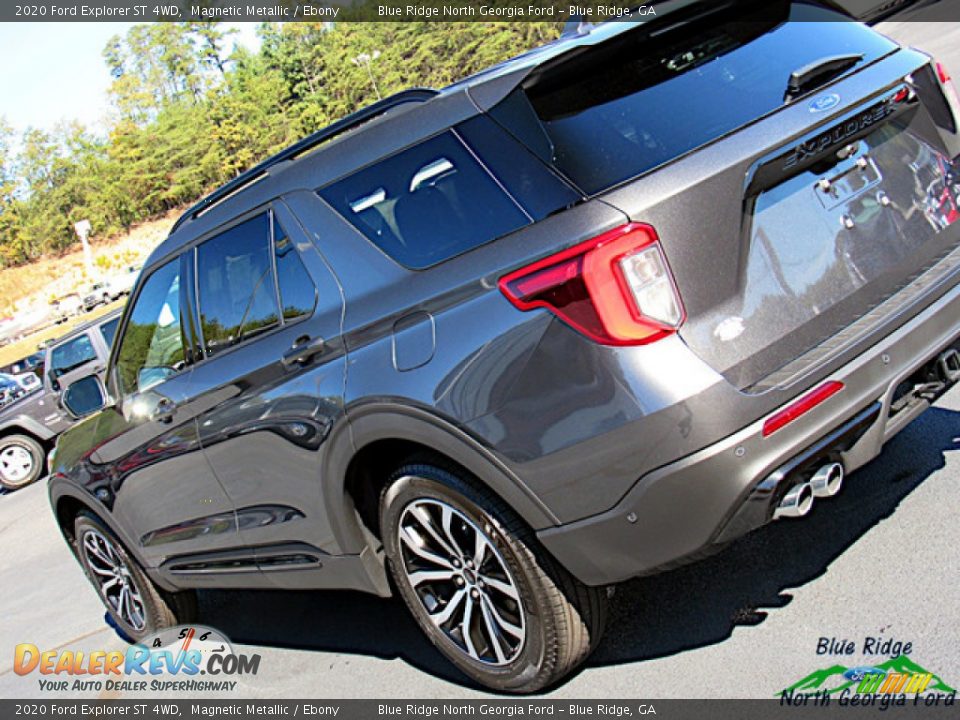 2020 Ford Explorer ST 4WD Magnetic Metallic / Ebony Photo #35