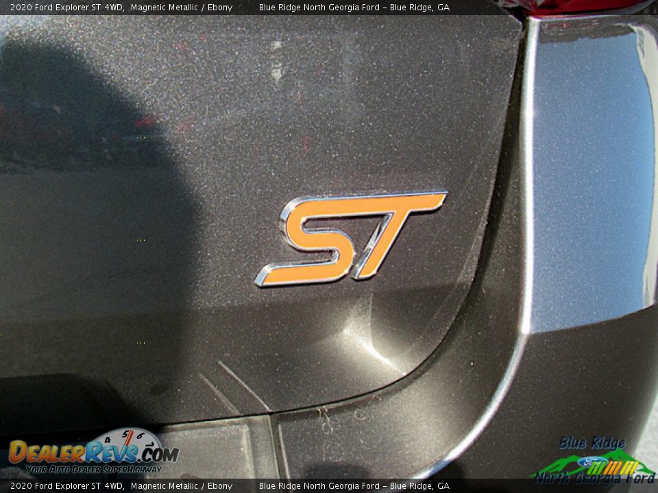 2020 Ford Explorer ST 4WD Magnetic Metallic / Ebony Photo #36