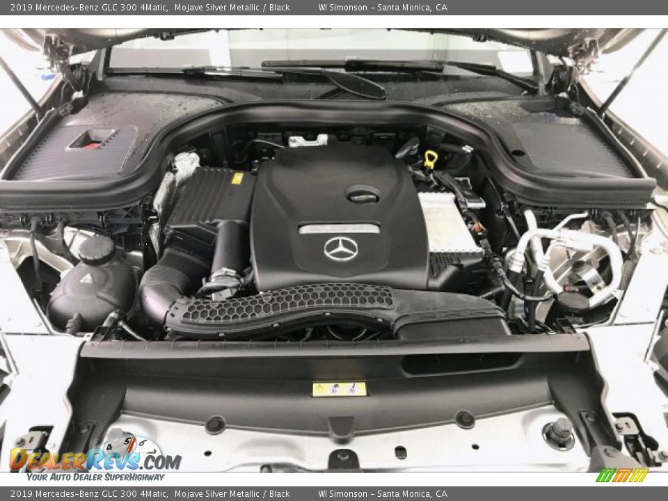 2019 Mercedes-Benz GLC 300 4Matic Mojave Silver Metallic / Black Photo #8