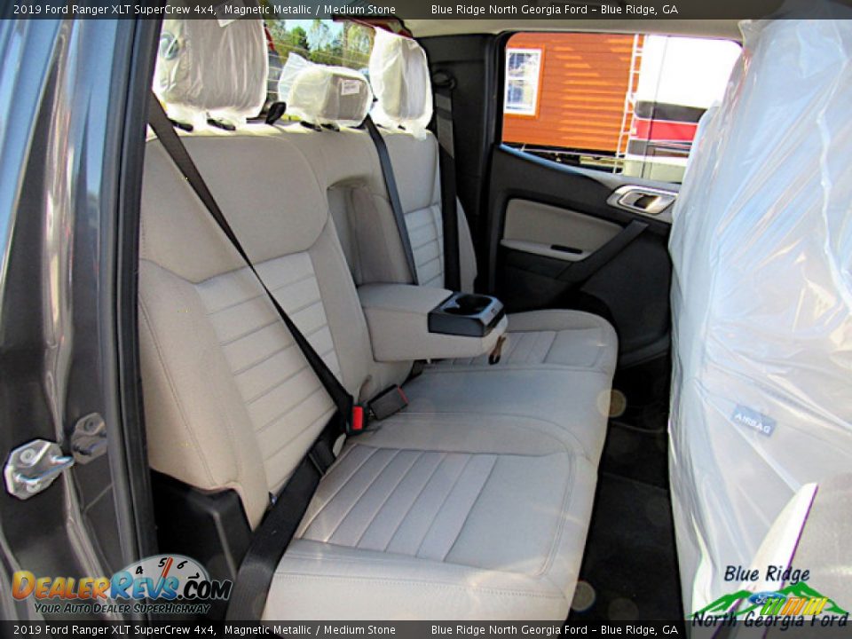 2019 Ford Ranger XLT SuperCrew 4x4 Magnetic Metallic / Medium Stone Photo #12