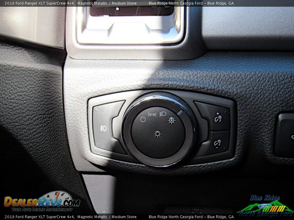 2019 Ford Ranger XLT SuperCrew 4x4 Magnetic Metallic / Medium Stone Photo #23