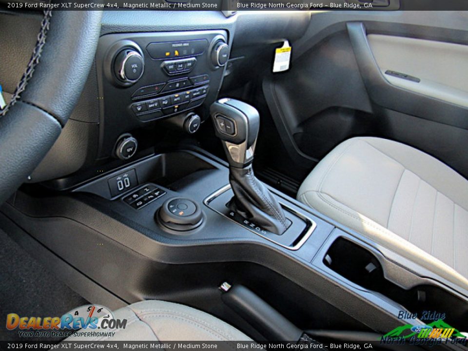 2019 Ford Ranger XLT SuperCrew 4x4 Magnetic Metallic / Medium Stone Photo #24