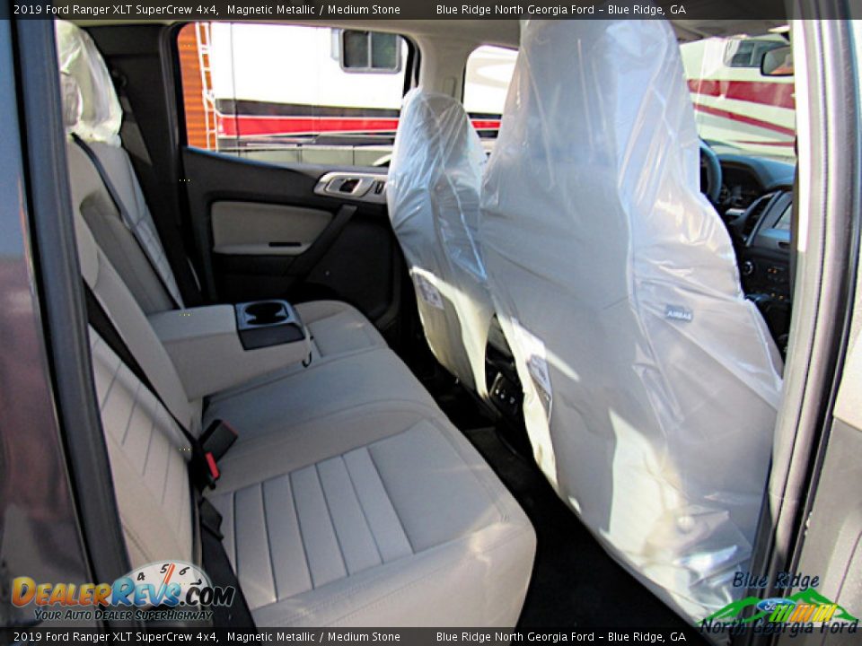 2019 Ford Ranger XLT SuperCrew 4x4 Magnetic Metallic / Medium Stone Photo #28