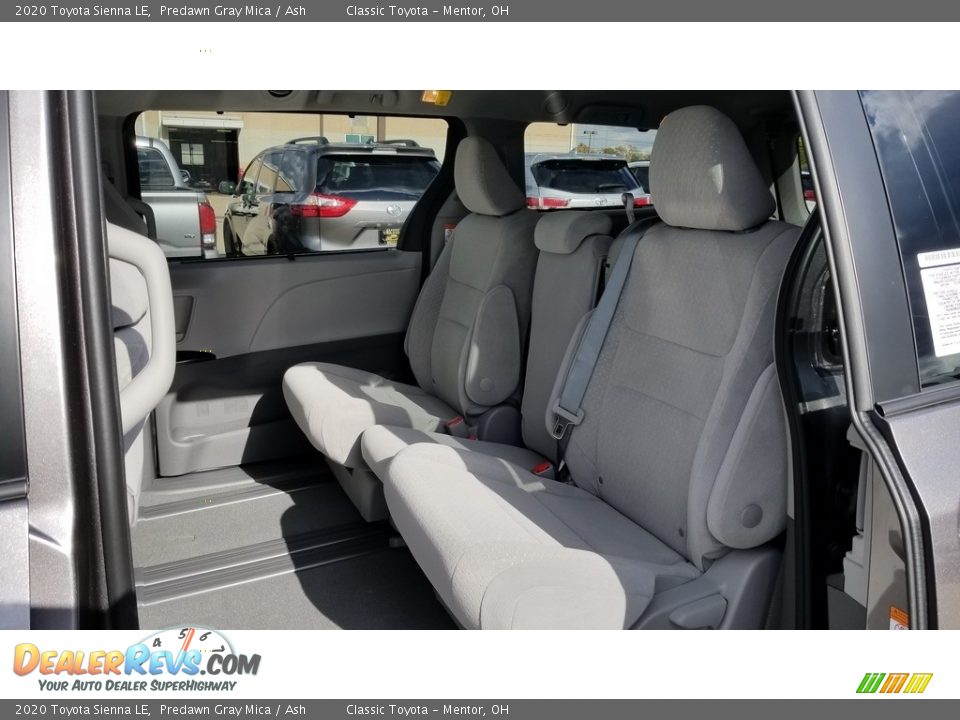 2020 Toyota Sienna LE Predawn Gray Mica / Ash Photo #3