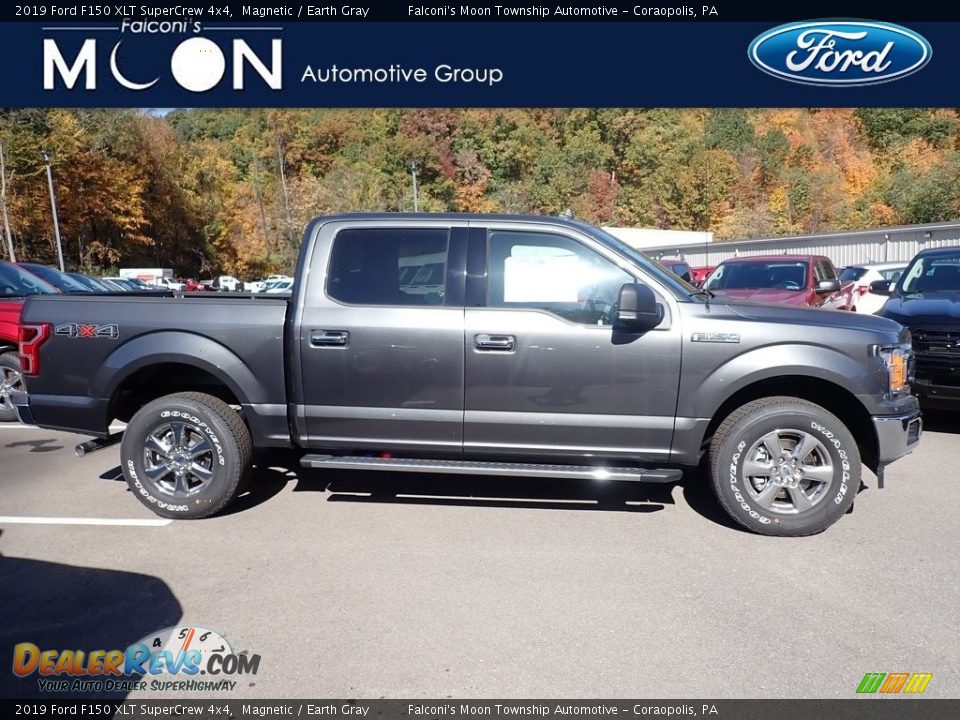 2019 Ford F150 XLT SuperCrew 4x4 Magnetic / Earth Gray Photo #1