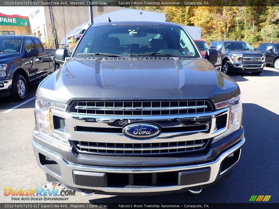 2019 Ford F150 XLT SuperCrew 4x4 Magnetic / Earth Gray Photo #4