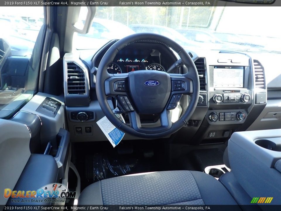 2019 Ford F150 XLT SuperCrew 4x4 Magnetic / Earth Gray Photo #9