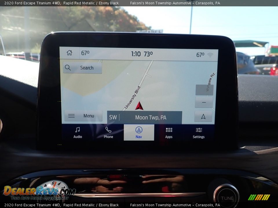 Navigation of 2020 Ford Escape Titanium 4WD Photo #15
