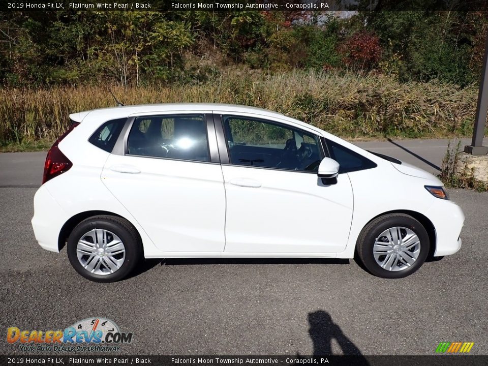 2019 Honda Fit LX Platinum White Pearl / Black Photo #5