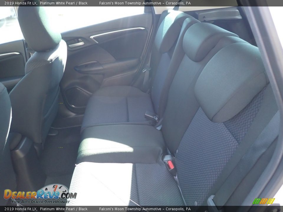 2019 Honda Fit LX Platinum White Pearl / Black Photo #10