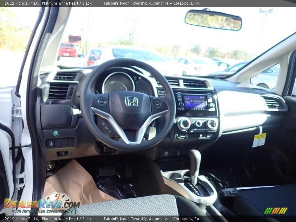 2019 Honda Fit LX Platinum White Pearl / Black Photo #11