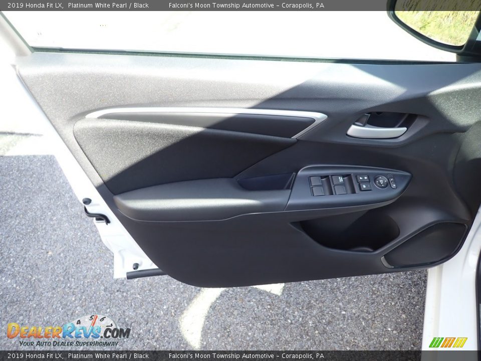 2019 Honda Fit LX Platinum White Pearl / Black Photo #12