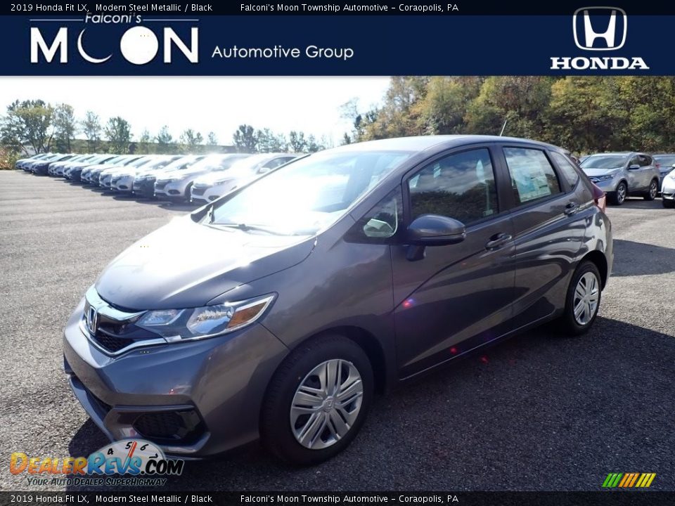 2019 Honda Fit LX Modern Steel Metallic / Black Photo #1
