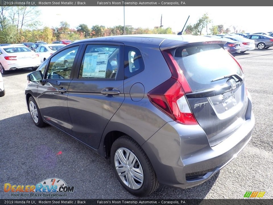 2019 Honda Fit LX Modern Steel Metallic / Black Photo #2