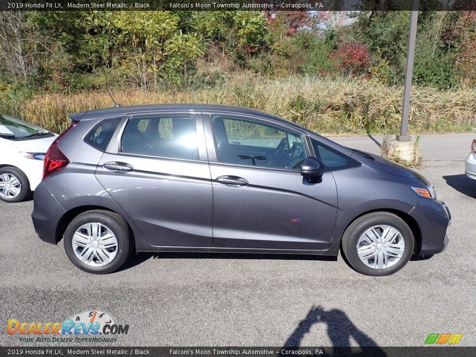 2019 Honda Fit LX Modern Steel Metallic / Black Photo #5