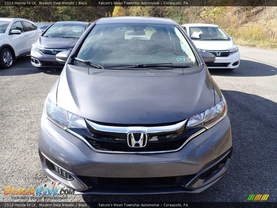 2019 Honda Fit LX Modern Steel Metallic / Black Photo #7