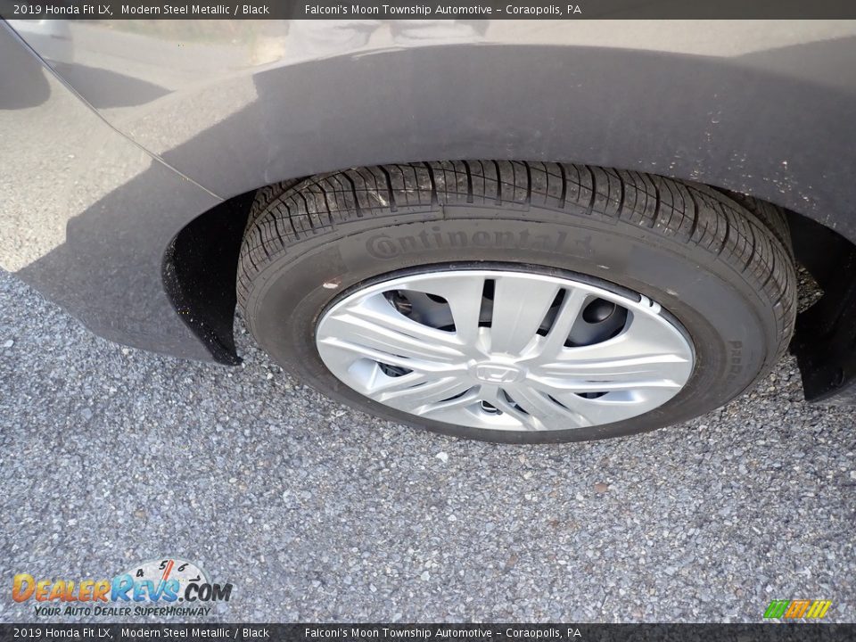 2019 Honda Fit LX Modern Steel Metallic / Black Photo #8