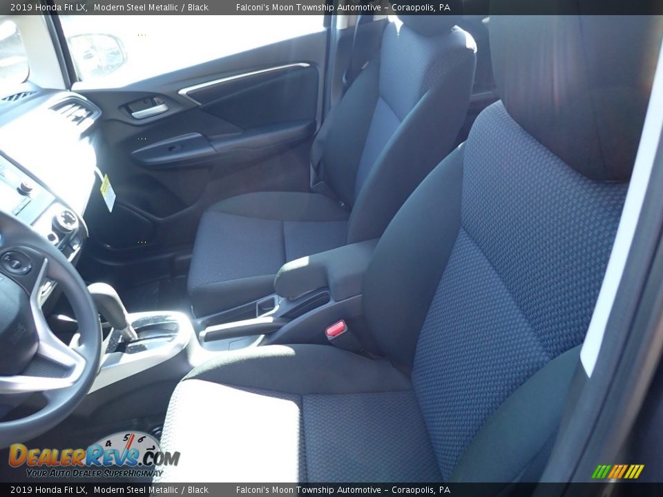 2019 Honda Fit LX Modern Steel Metallic / Black Photo #9