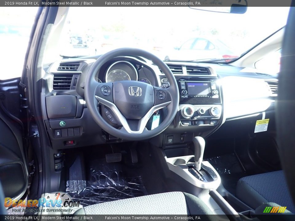 2019 Honda Fit LX Modern Steel Metallic / Black Photo #11