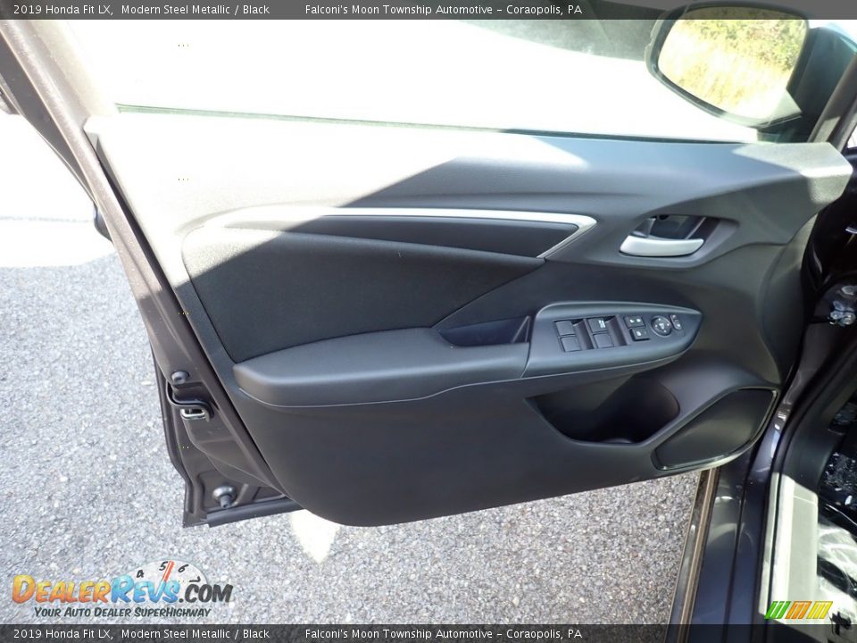 2019 Honda Fit LX Modern Steel Metallic / Black Photo #12