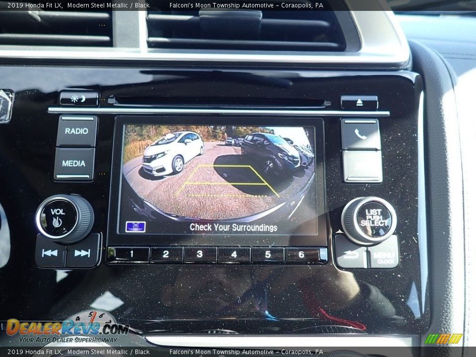 2019 Honda Fit LX Modern Steel Metallic / Black Photo #15