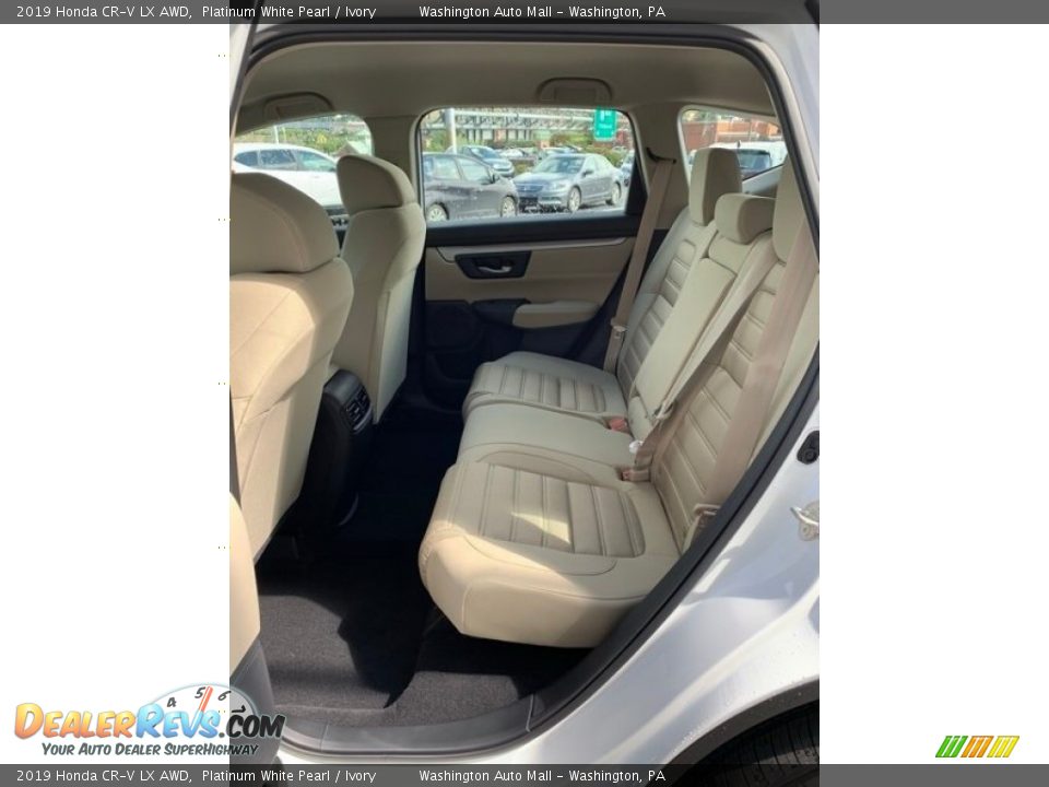 2019 Honda CR-V LX AWD Platinum White Pearl / Ivory Photo #19