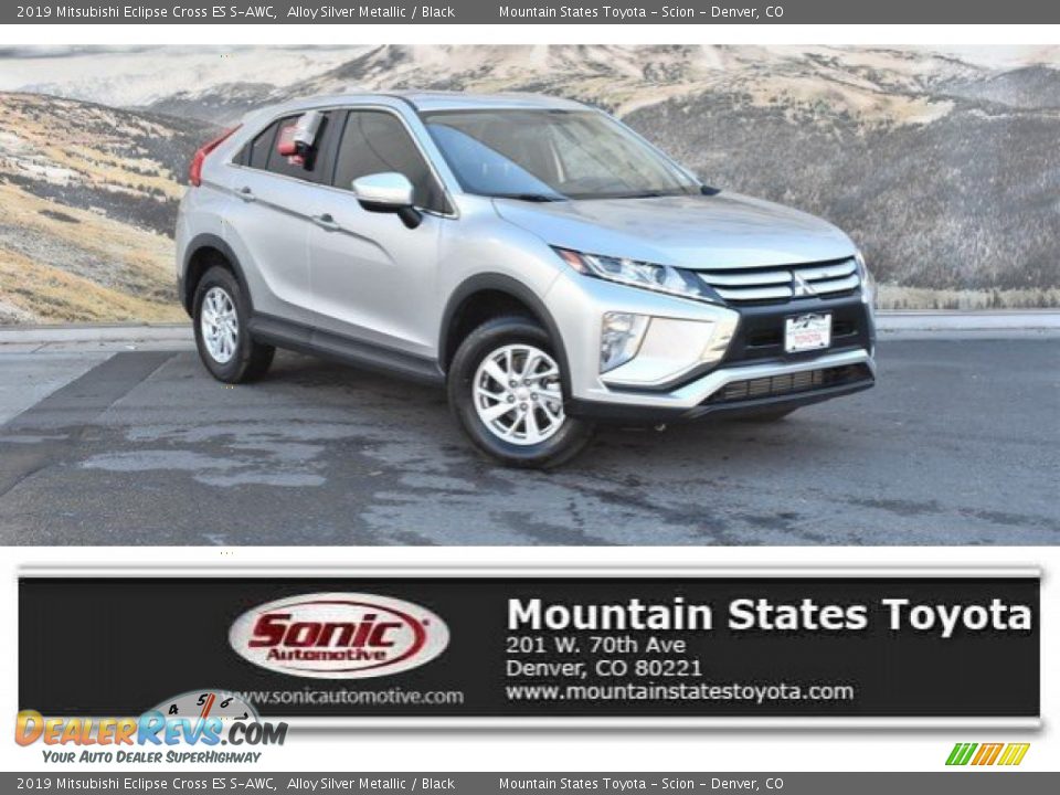 2019 Mitsubishi Eclipse Cross ES S-AWC Alloy Silver Metallic / Black Photo #1