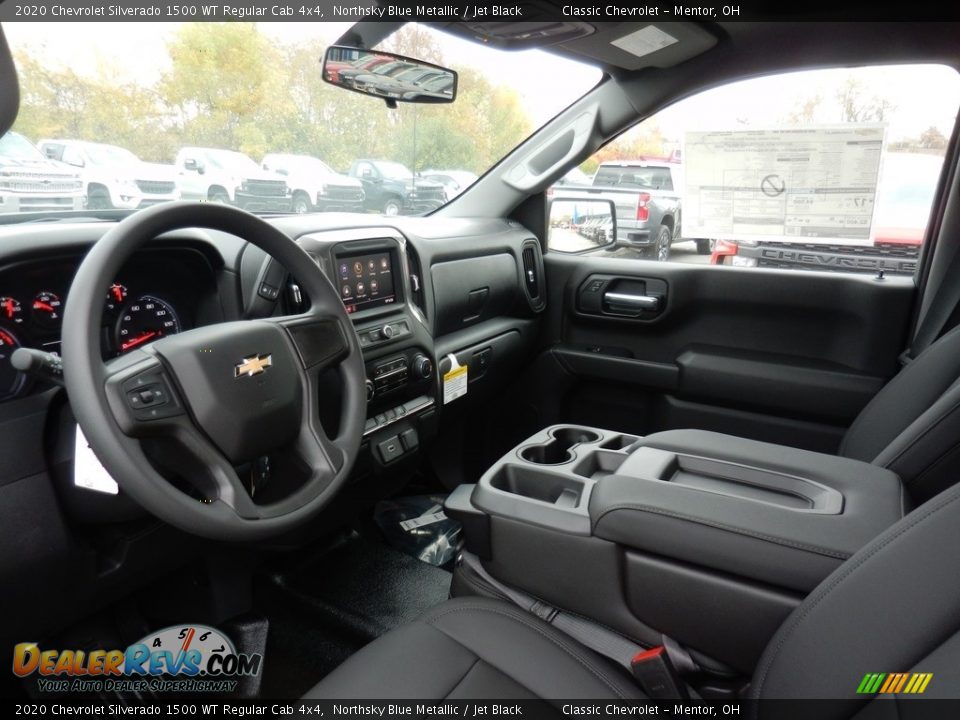 Front Seat of 2020 Chevrolet Silverado 1500 WT Regular Cab 4x4 Photo #7