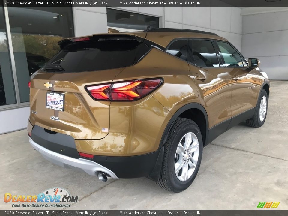 2020 Chevrolet Blazer LT Sunlit Bronze Metallic / Jet Black Photo #3