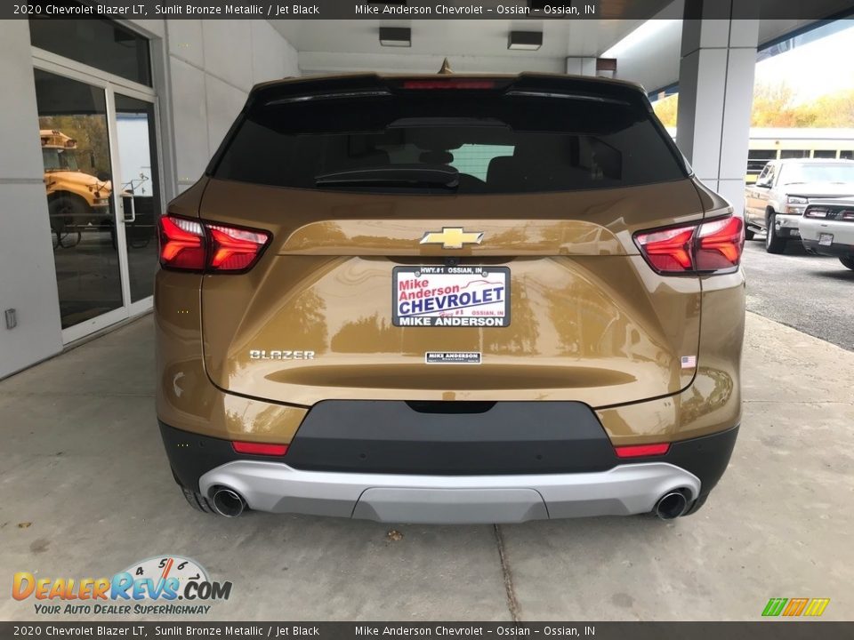 2020 Chevrolet Blazer LT Sunlit Bronze Metallic / Jet Black Photo #4