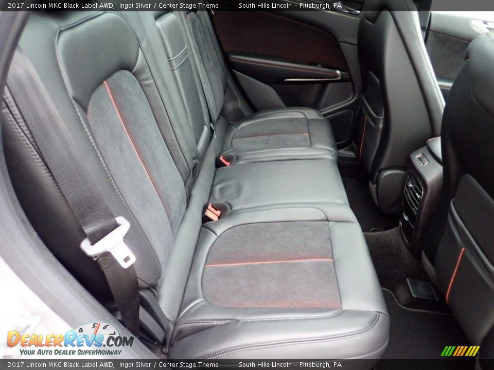 Rear Seat of 2017 Lincoln MKC Black Label AWD Photo #14