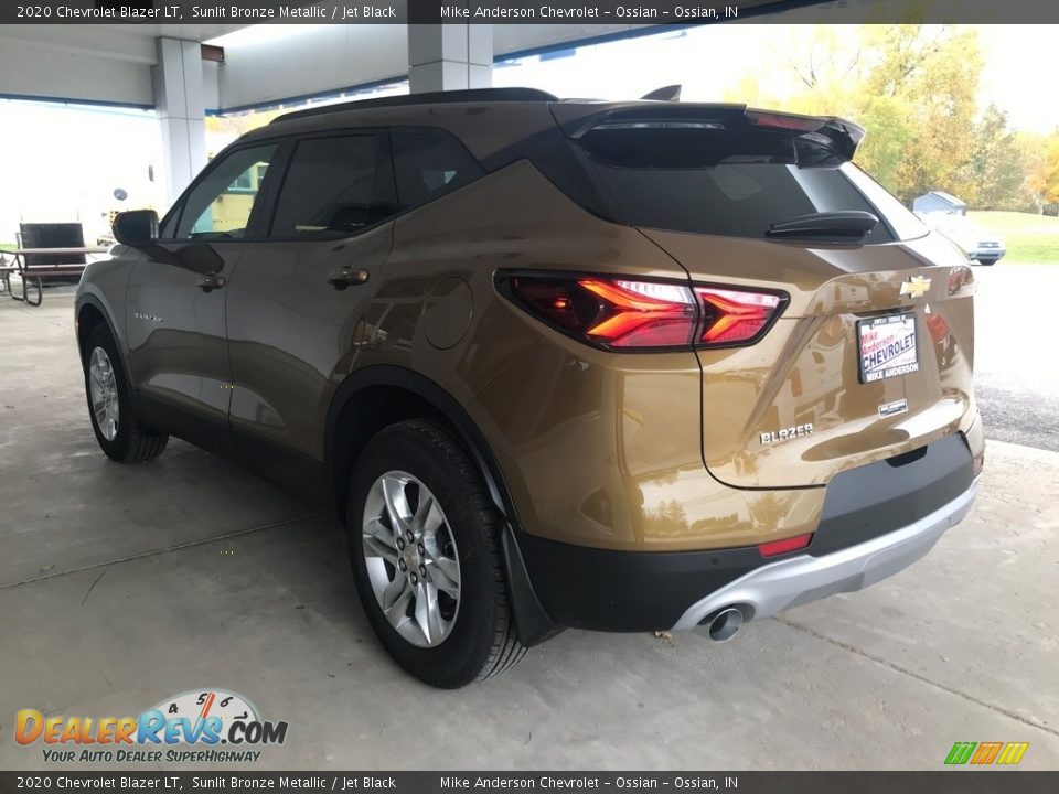 2020 Chevrolet Blazer LT Sunlit Bronze Metallic / Jet Black Photo #5