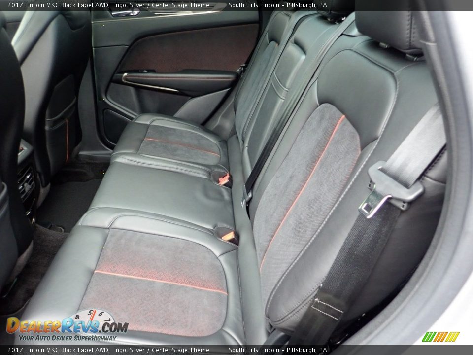 Rear Seat of 2017 Lincoln MKC Black Label AWD Photo #16